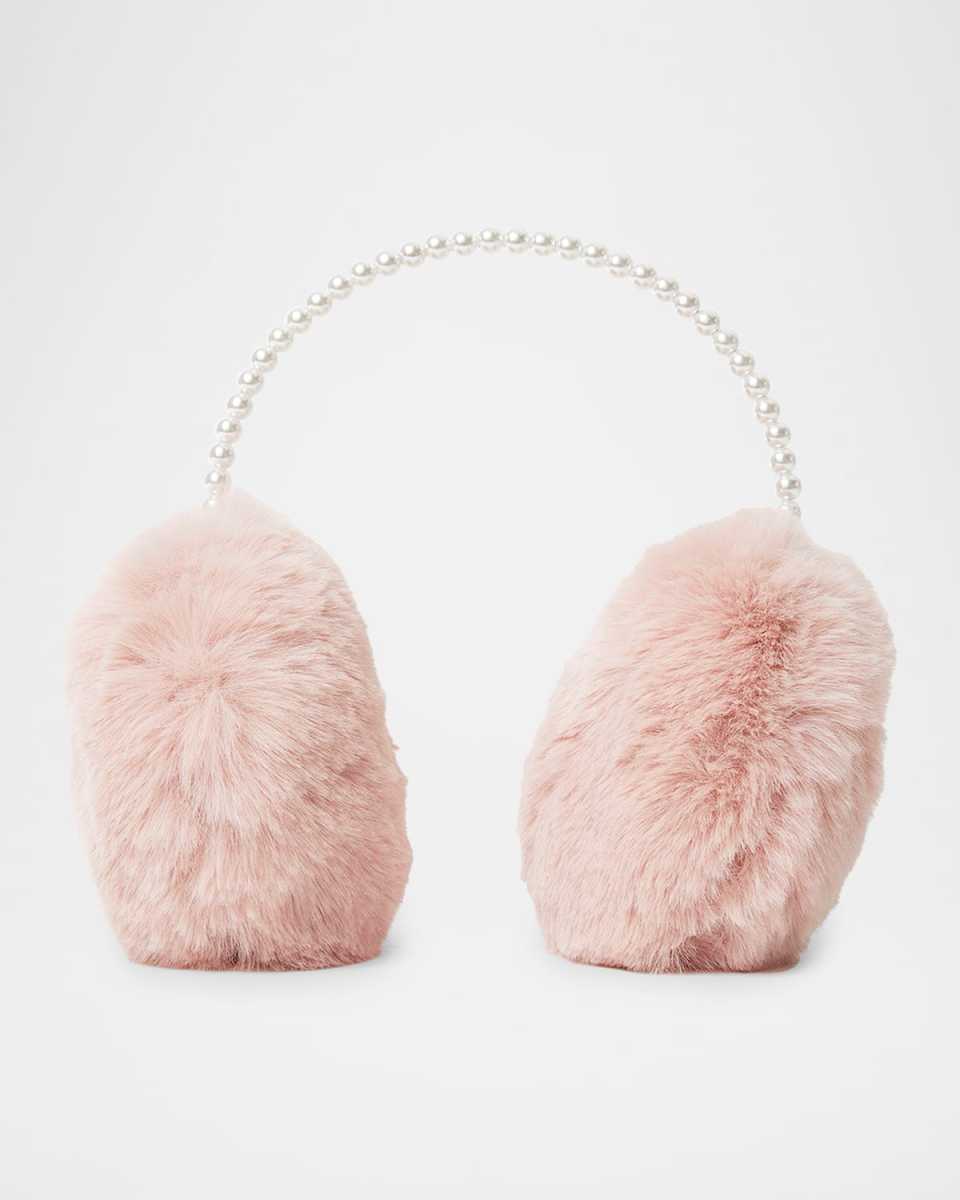 Pearly Faux Fur Earmuffs
